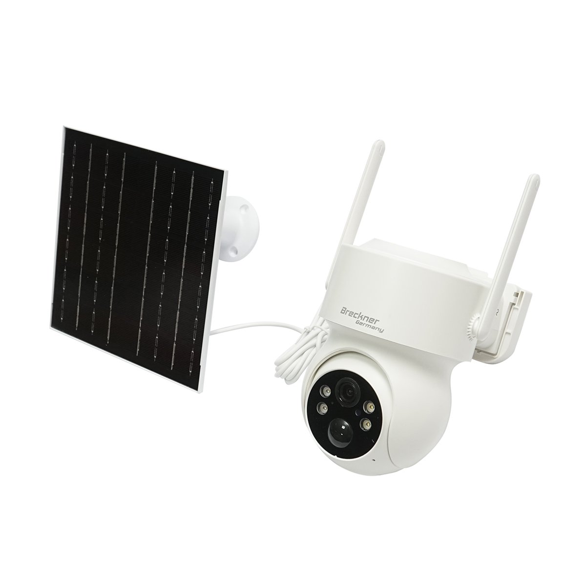Camera supraveghere 4 MP cu panou solar 5W, baterie 18650 incarcare rapida, WIFI 2.4 GHz, rotativa 360 grade PTZ cu senzor de miscare, detectie umana PIR, alarma, night vision si aplicatie iCSee